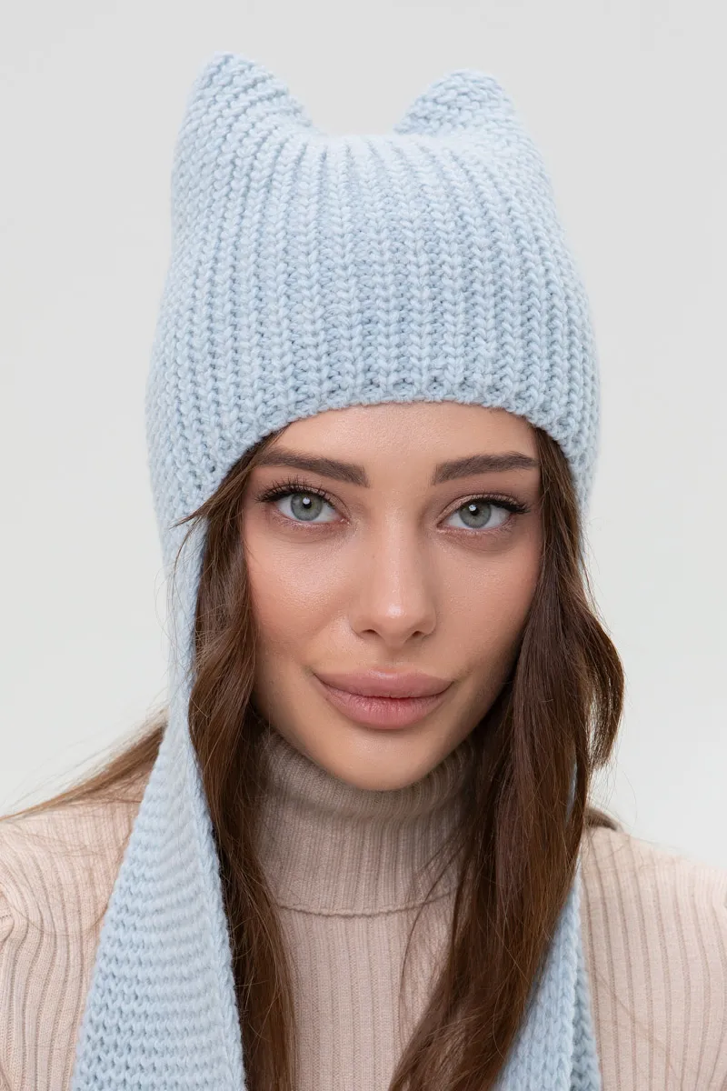 Шапка SEWEL B1018 One Size Блакитний