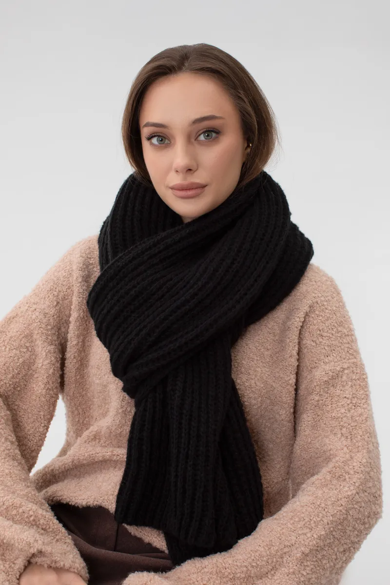 Шарф SEWEL AW971 One Size Чорний