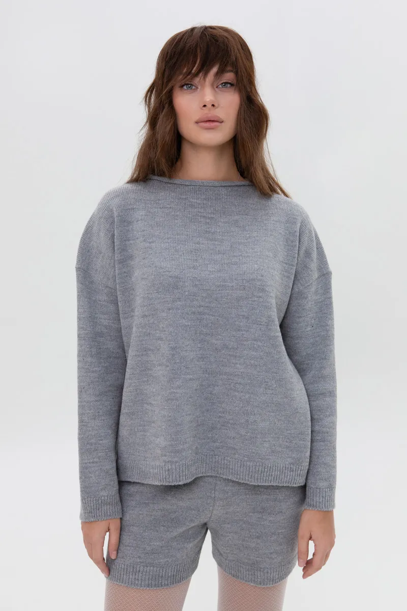 Джемпер SEWEL J1020 46-48 Сірий