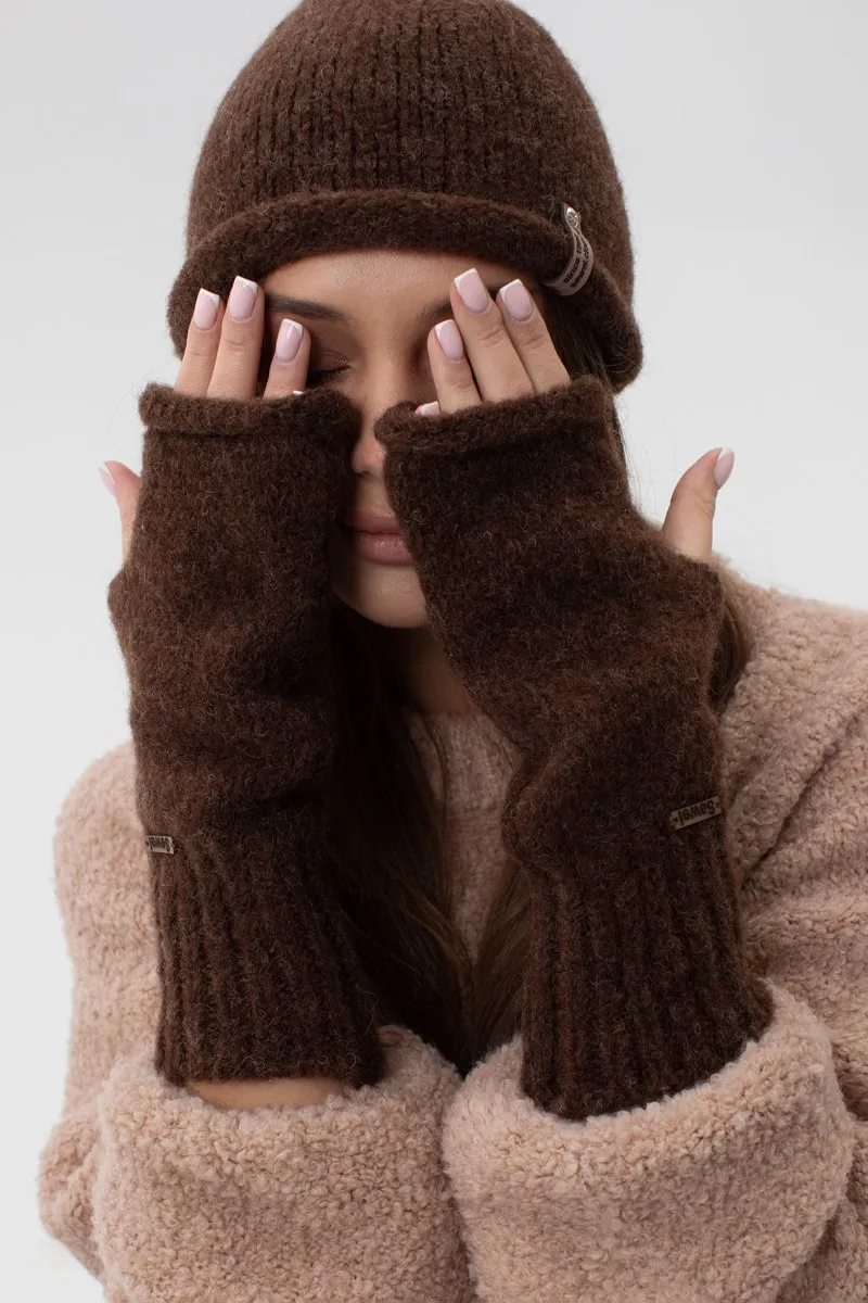 Мітенки SEWEL M1000 One Size Коричневий