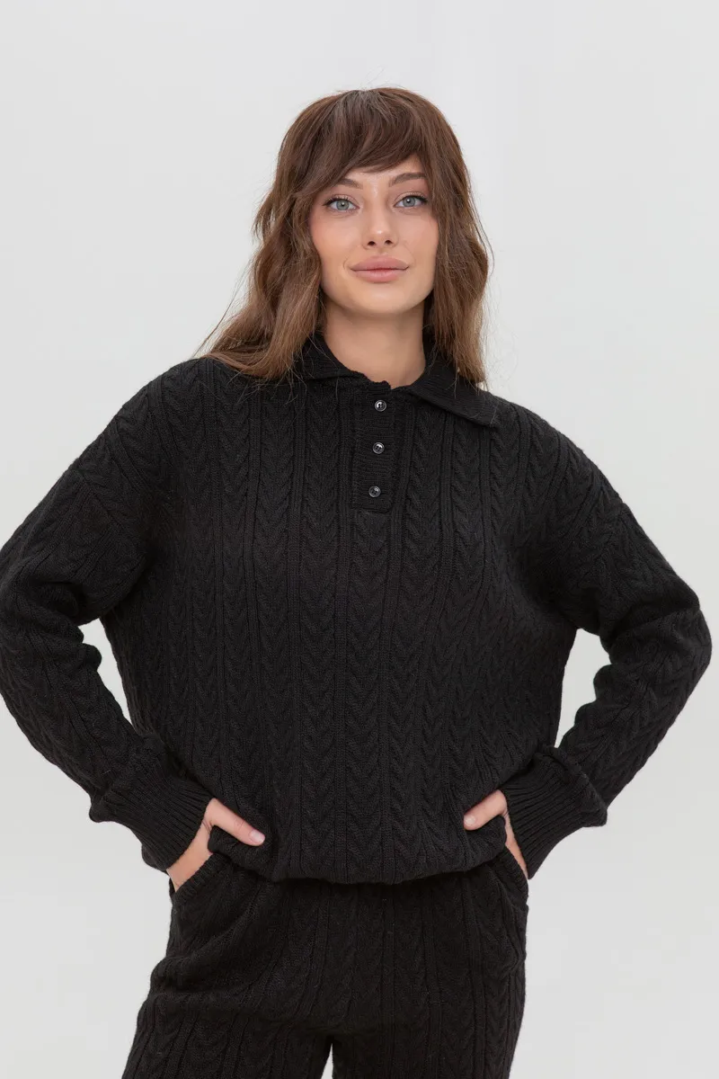 Джемпер SEWEL J1021 46-48 Чорний