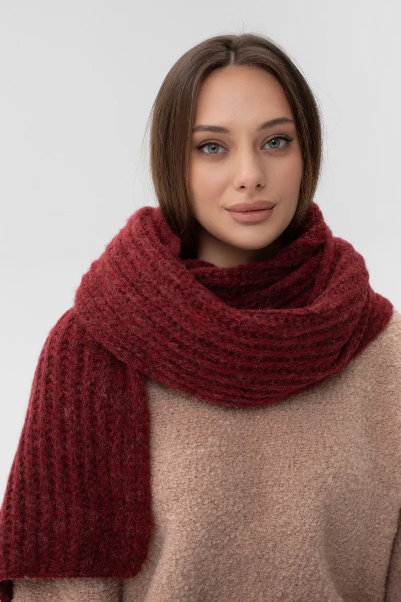 Шарф SEWEL AW932 One Size Бордо