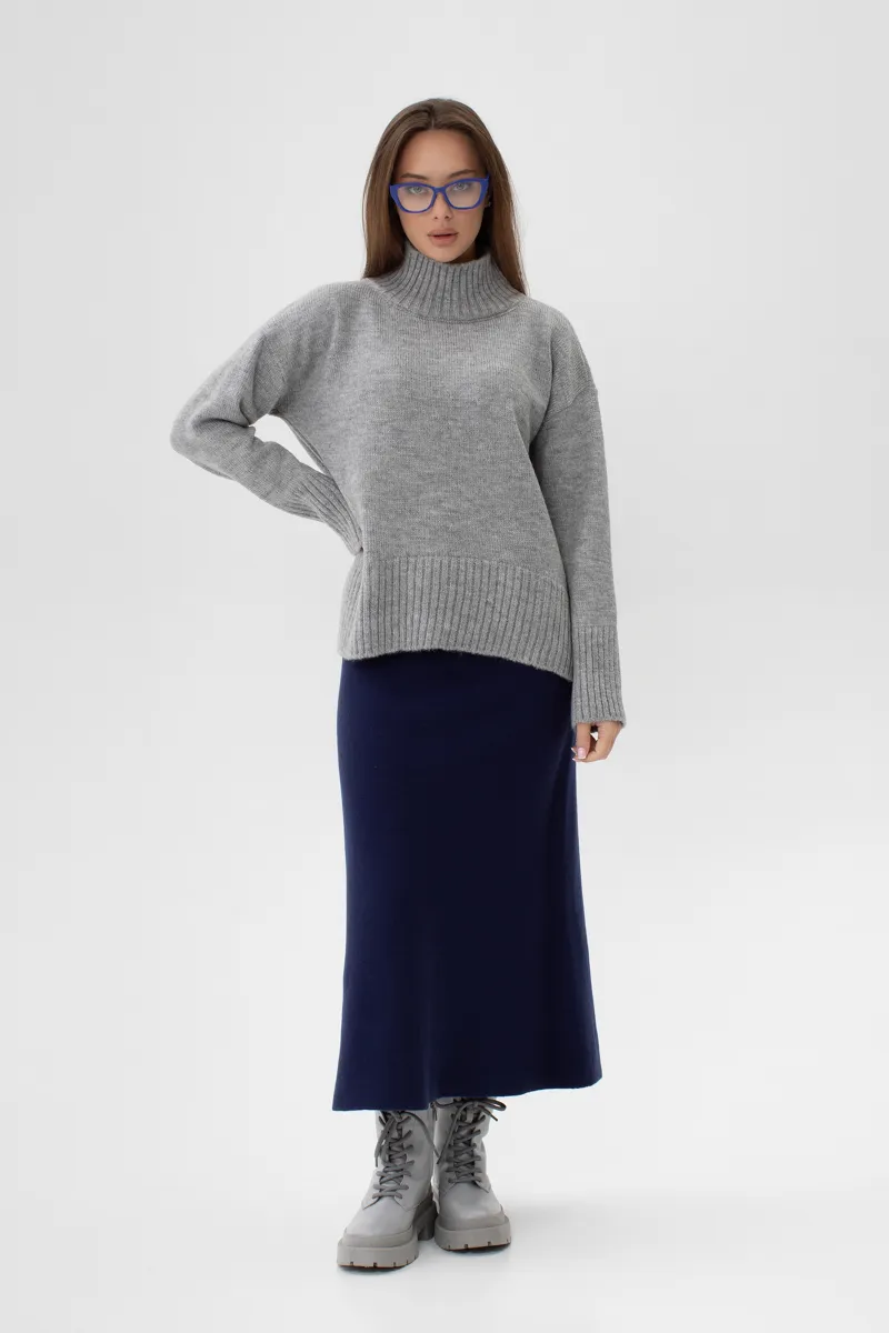 Светр SEWEL S1025 42-44 Сірий