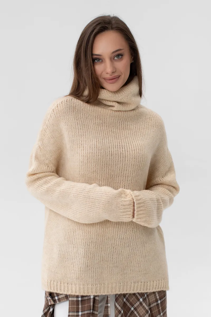 Светр SEWEL S1024 42-44 Бежевий