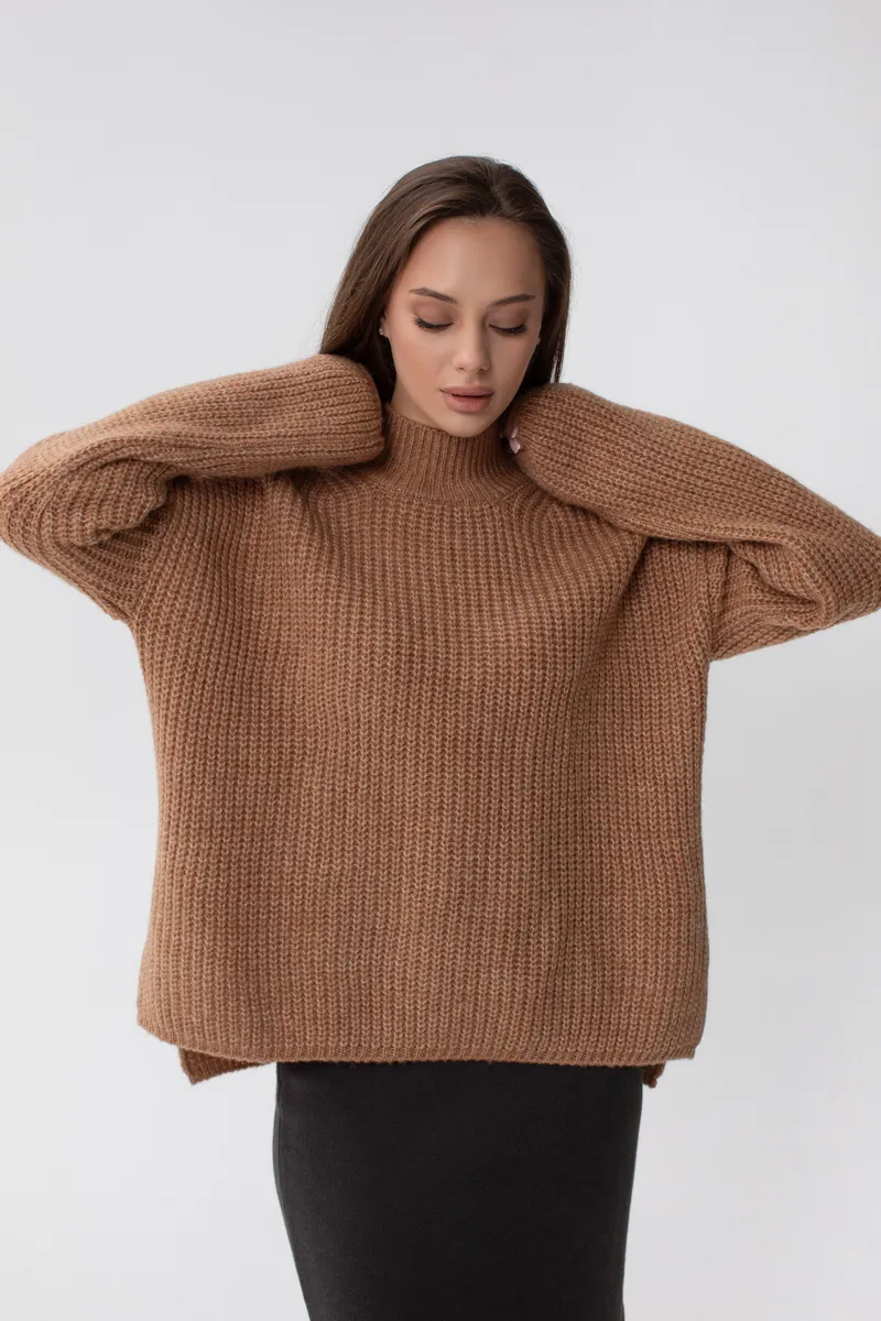 Светр SEWEL S1027 42-44 Кемел