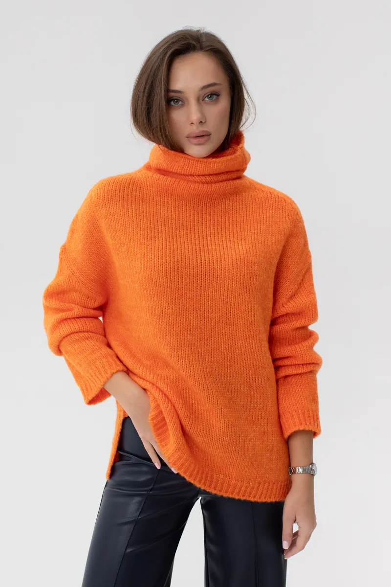 Светр SEWEL S1024 42-44 Помаранчевий