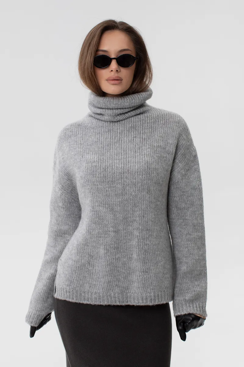 Светр SEWEL S1024 42-44 Сірий