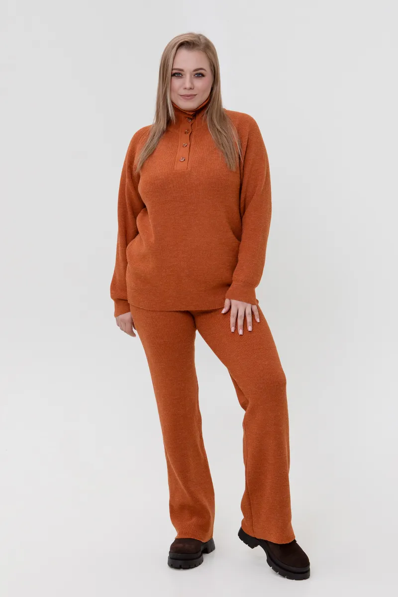 В'язаний костюм SEWEL SC967 50-52 XL Карамель