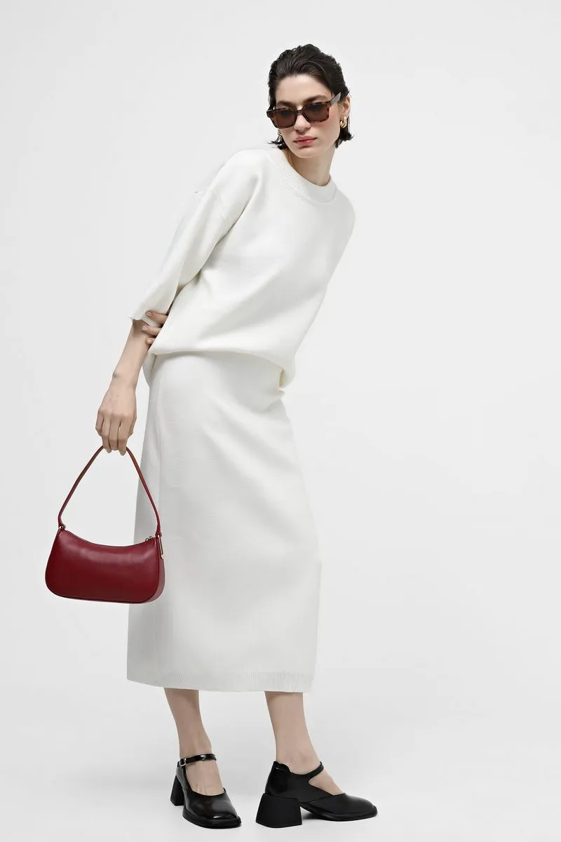 В'язаний костюм SEWEL SC946 46-48 Білий