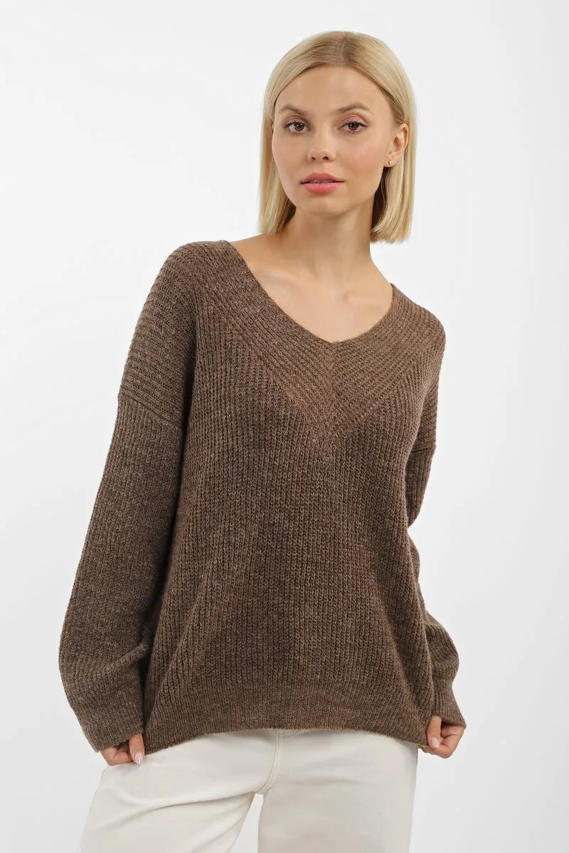 Джемпер SEWEL JS776 42-44 Коричневий