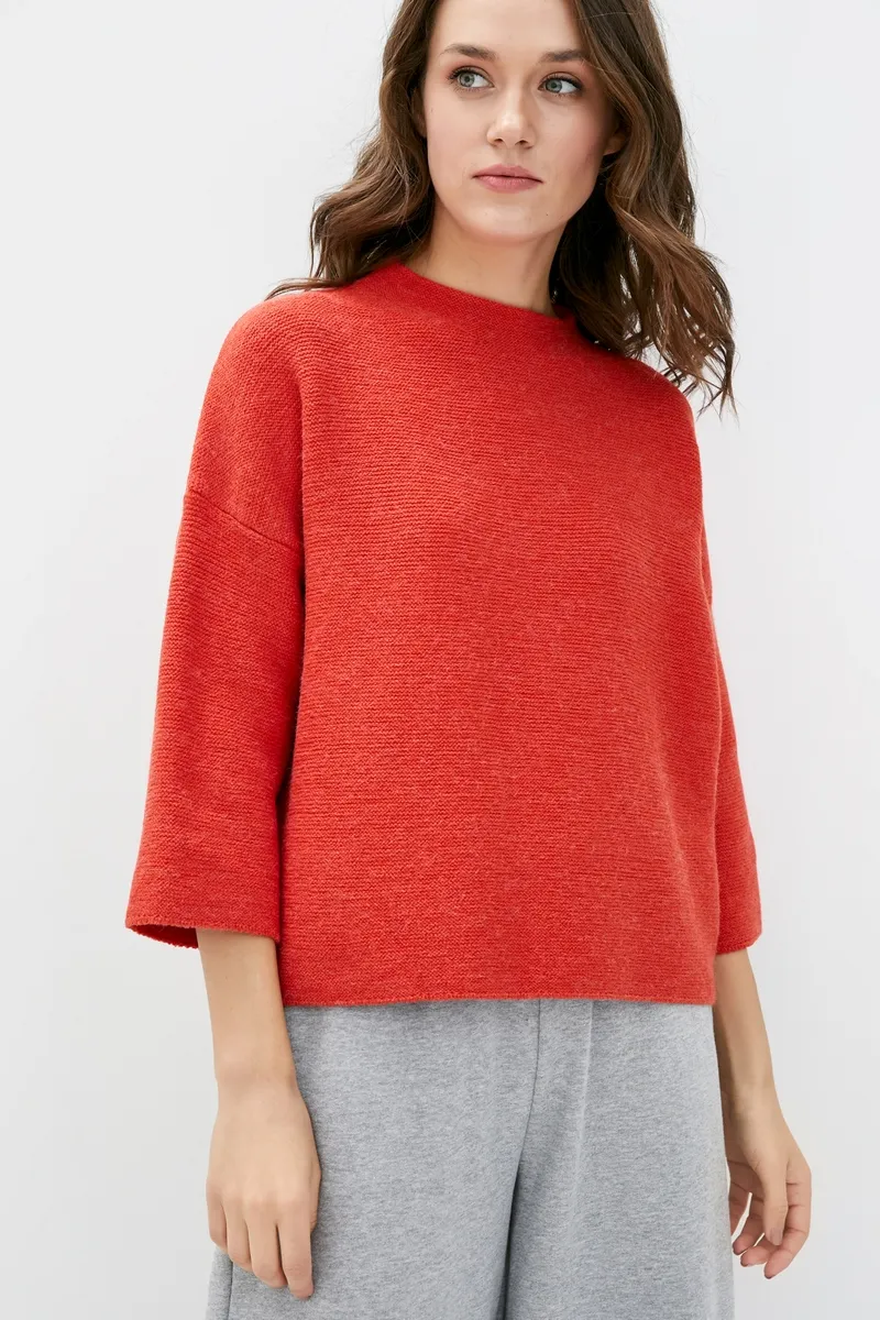 Джемпер SEWEL JW857 42-44 Моркв'яний