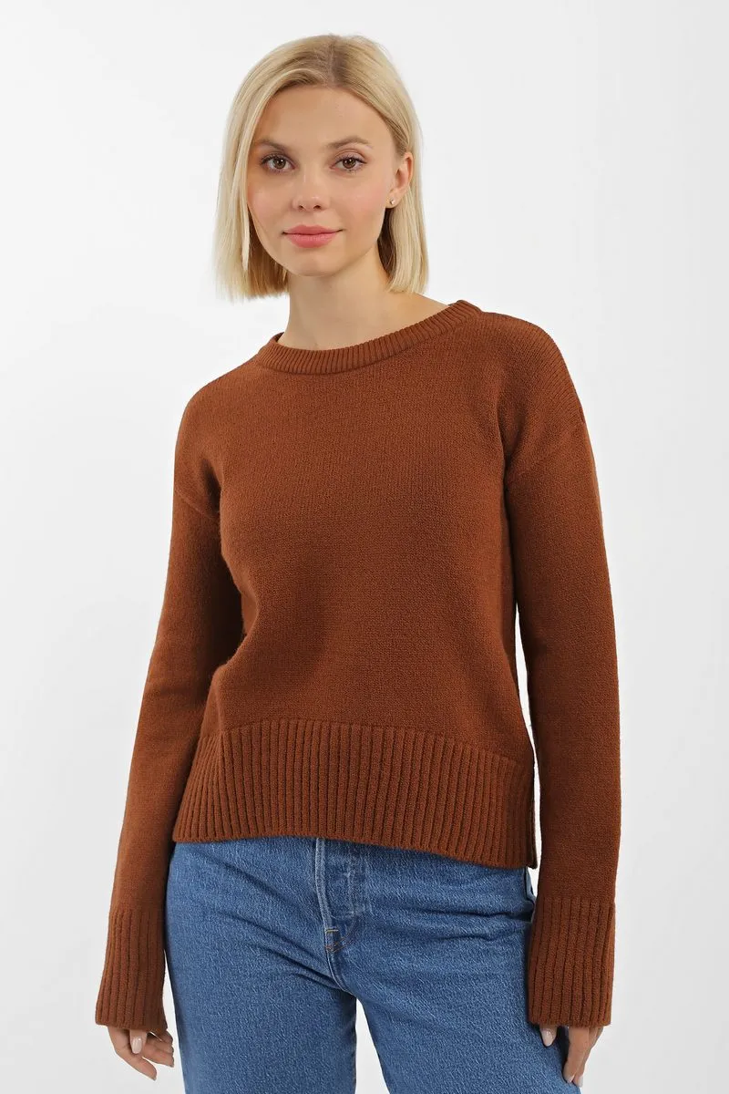 Джемпер SEWEL JW923 42-44 Світло-коричневий