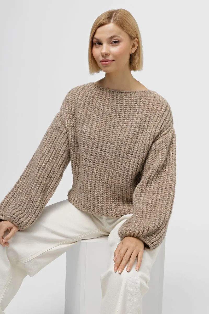 Джемпер SEWEL JW935 42-44 Темно-бежевий
