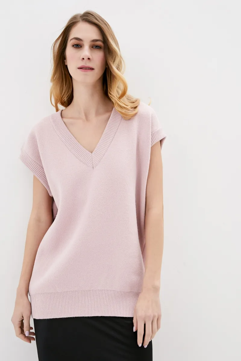 Жилет SEWEL QW878 42-44 Пудра