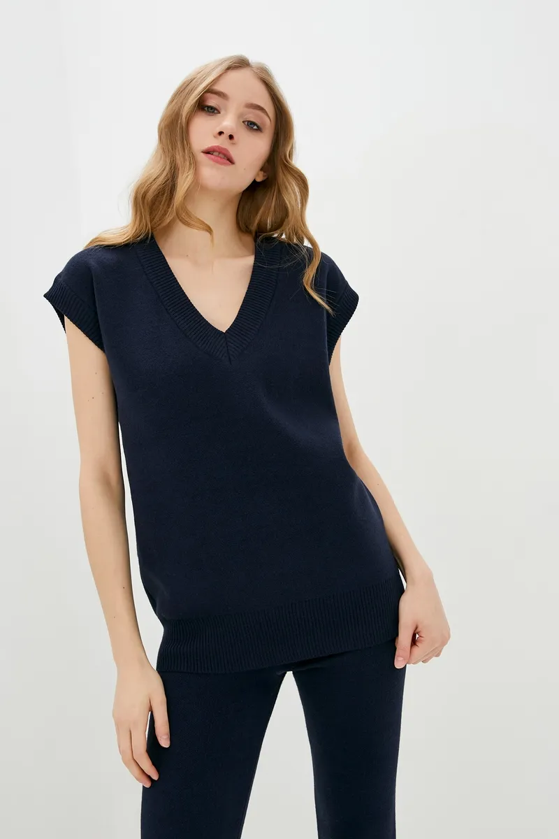 Жилет SEWEL QW878 42-44 Темно-синій