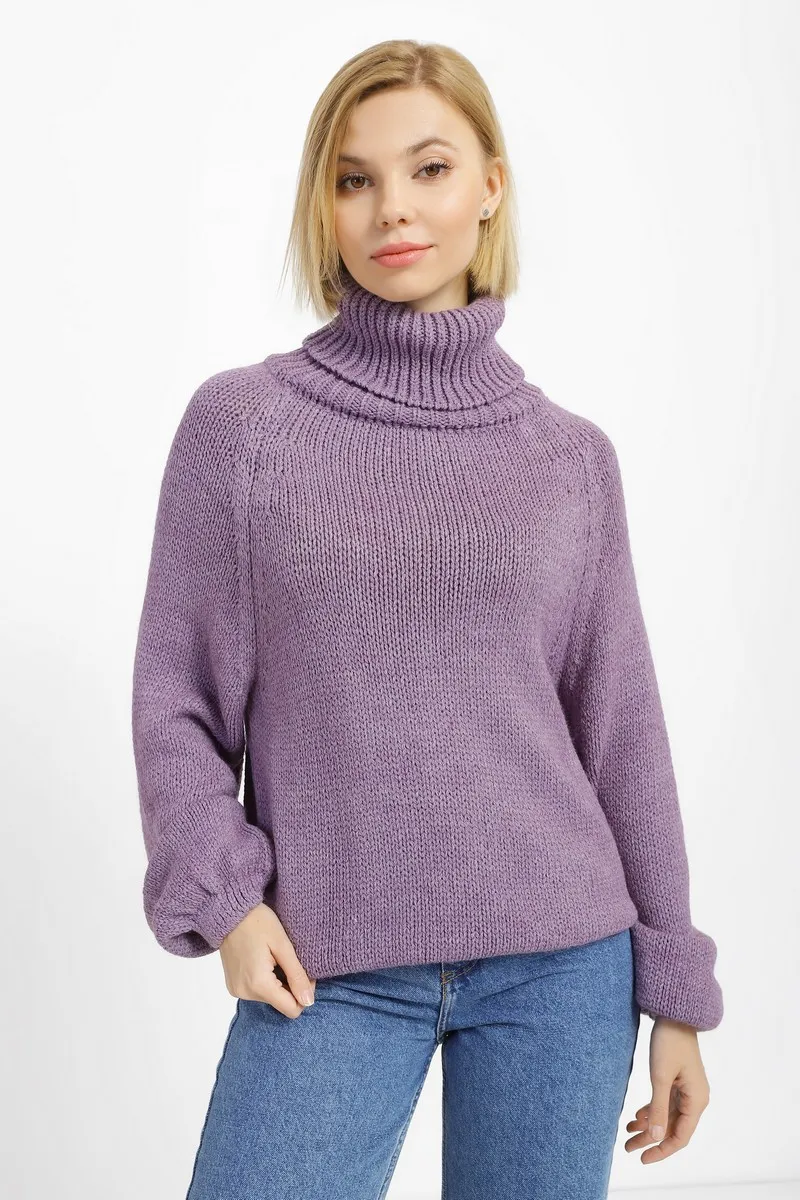 Светр SEWEL SW895 42-44 Бузковий