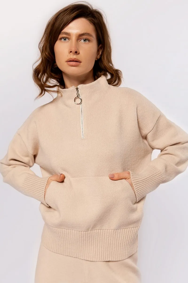 Светр SEWEL SW928 42-44 Печериця