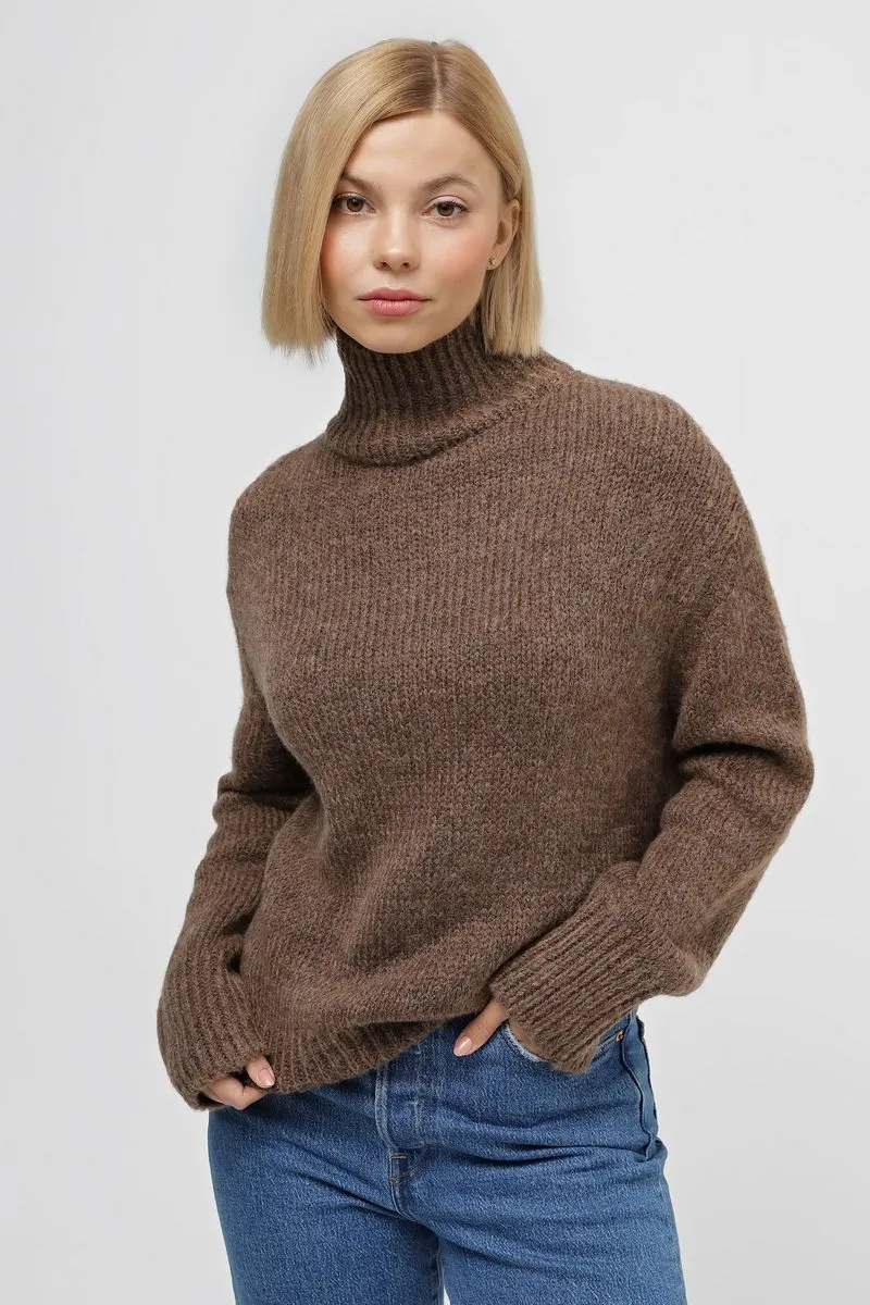 Светр SEWEL SW933 42-44 Коричневий