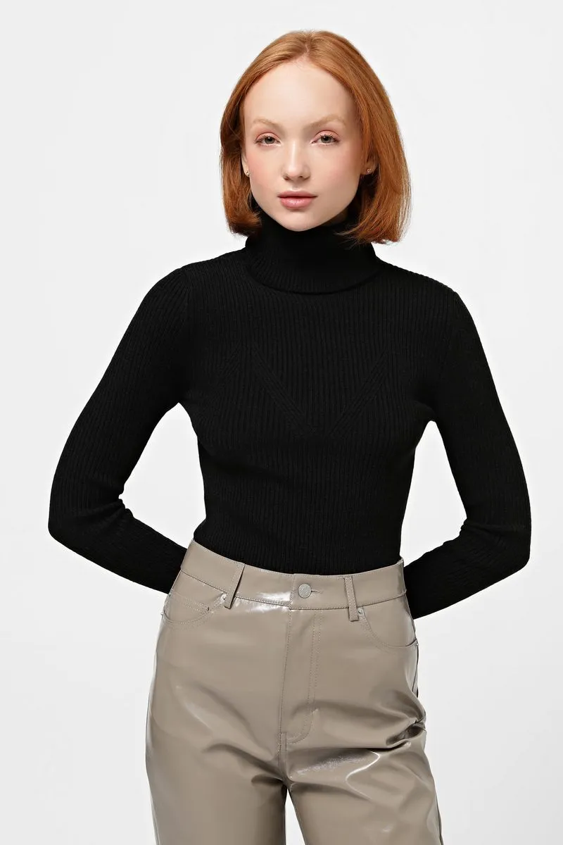 Светр SEWEL SW937 42-44 Чорний