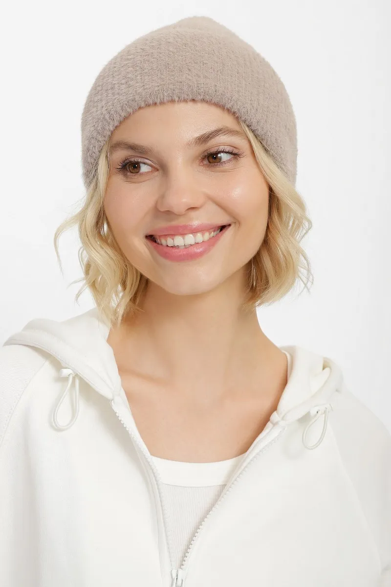 Шапка SEWEL BW907 One Size Темно-бежевий