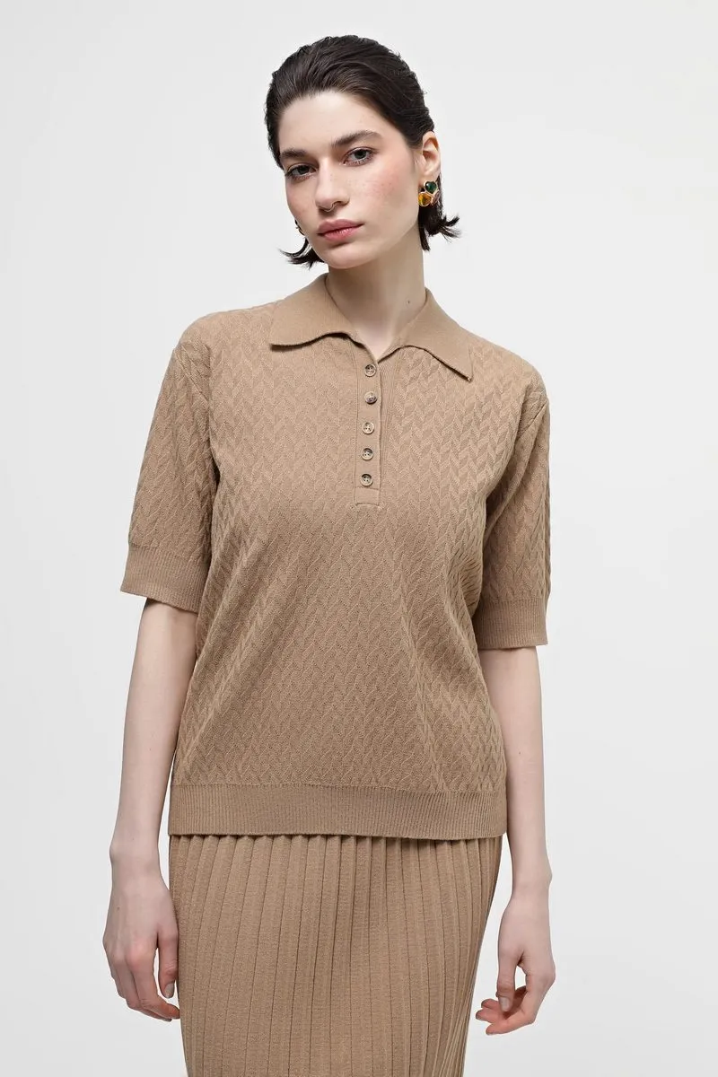 Джемпер SEWEL JW942 42-44 Кемел