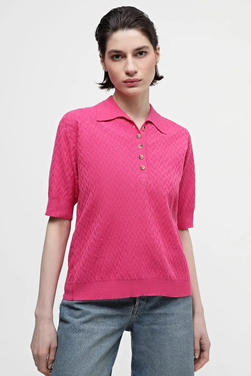 Джемпер SEWEL JW942 42-44 Малиновий