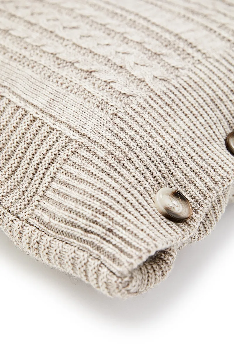 В'язана наволочка SEWEL DW796 40х40 Печериця