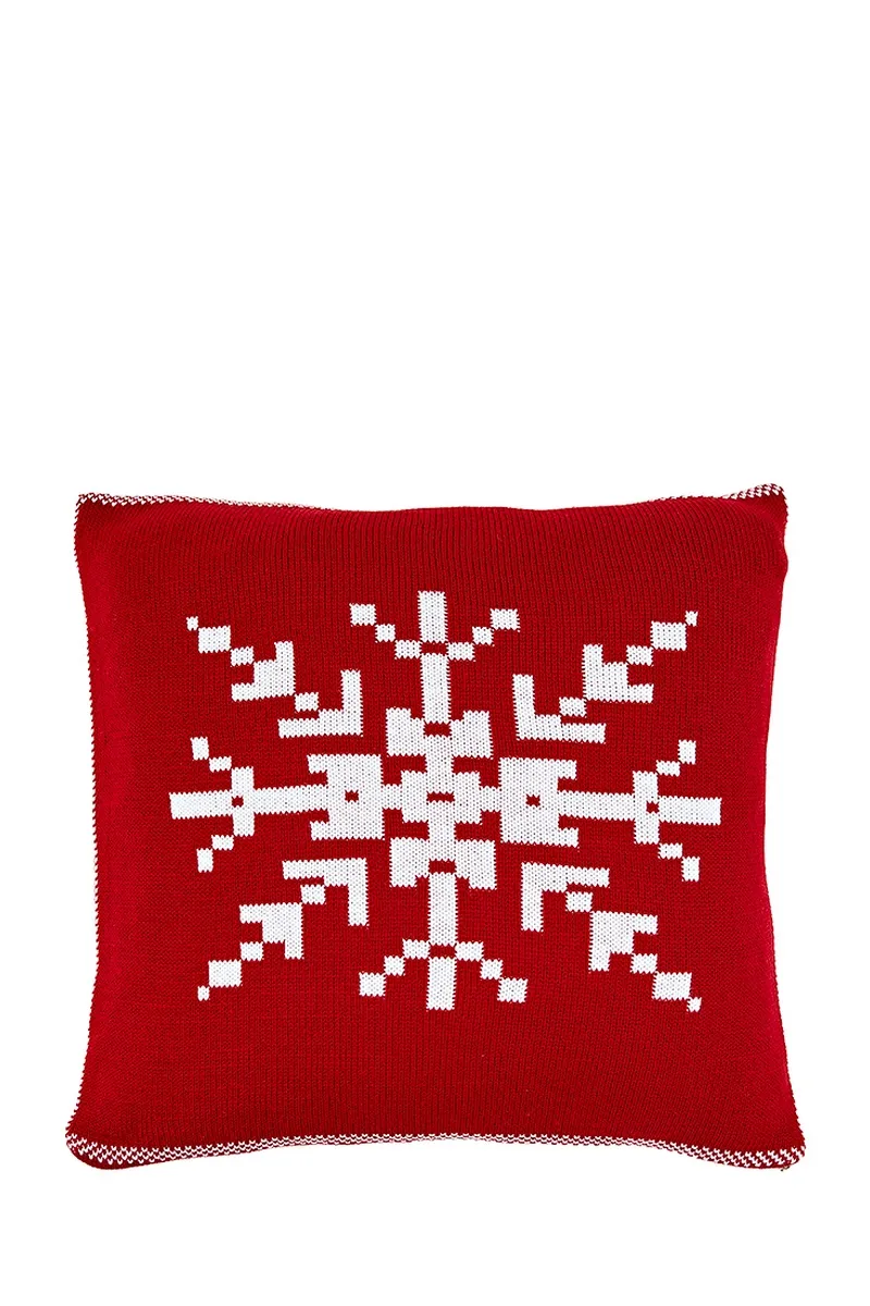 В'язана наволочка SEWEL DW808 40х40 Червоний